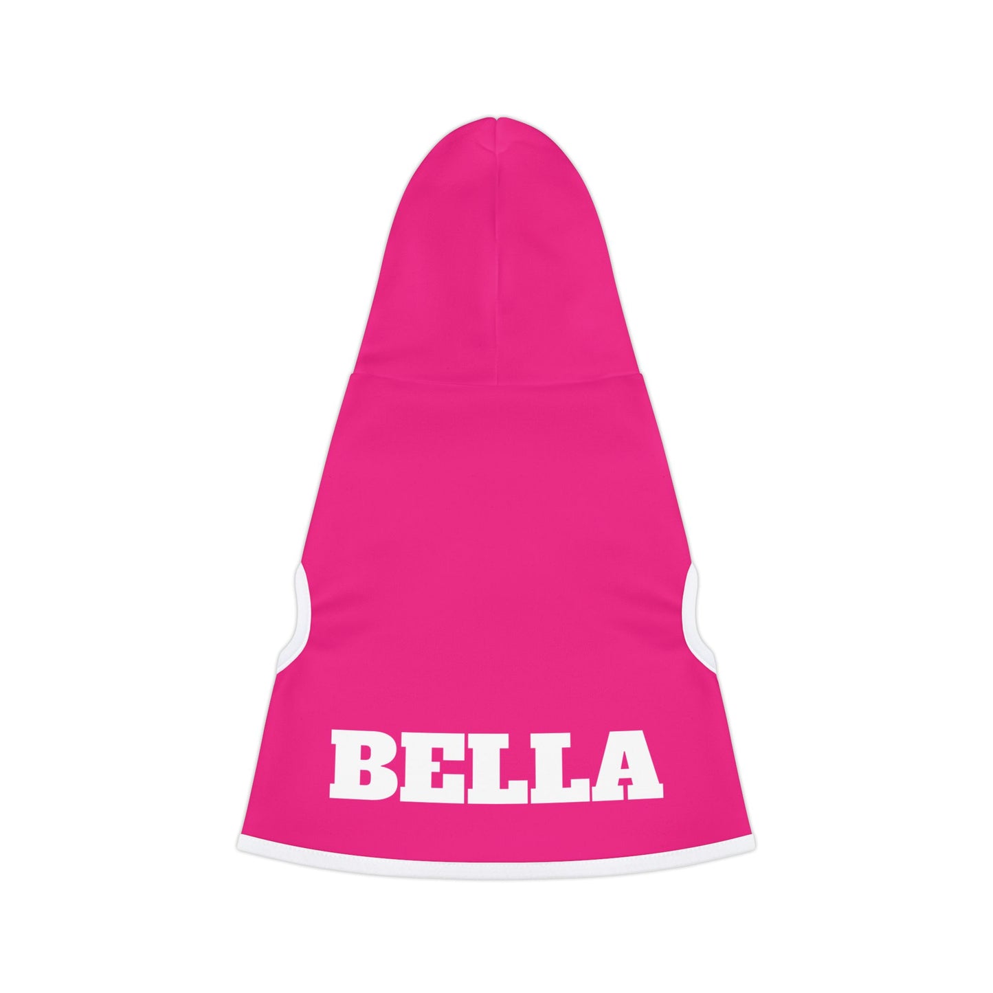 Custom Dog Hoodie with Name – 10 Bold Colors, 3 Sizes