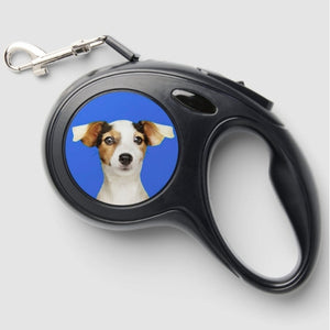 Custom Dog Photo Retractable Leash – Personalized Dog Accessory