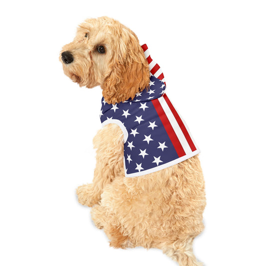 BUNDLE - Matching Bold Stars & Stripes Hoodies for Dog Parents & Dogs