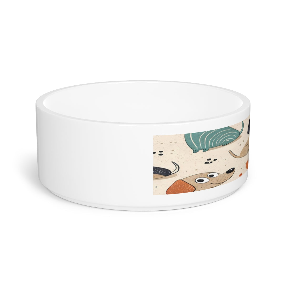 Playful Dachshund Dog Bowl – Whimsical Pup Design