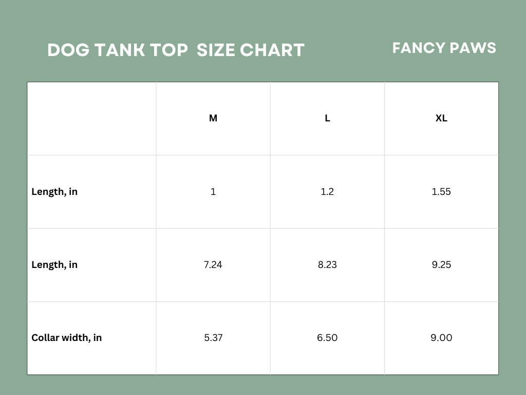 Custom Dog Tank Top with Photo & Name – 3 Color Options