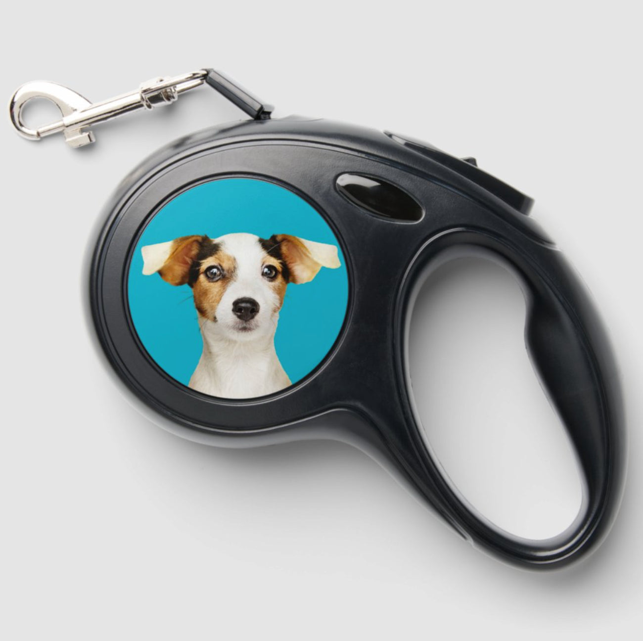 Custom Dog Photo Retractable Leash – Personalized Dog Accessory