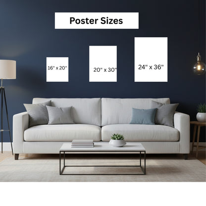 Custom Halloween Family Portrait Poster – Gothic Addams Family Style (5 Design Options)