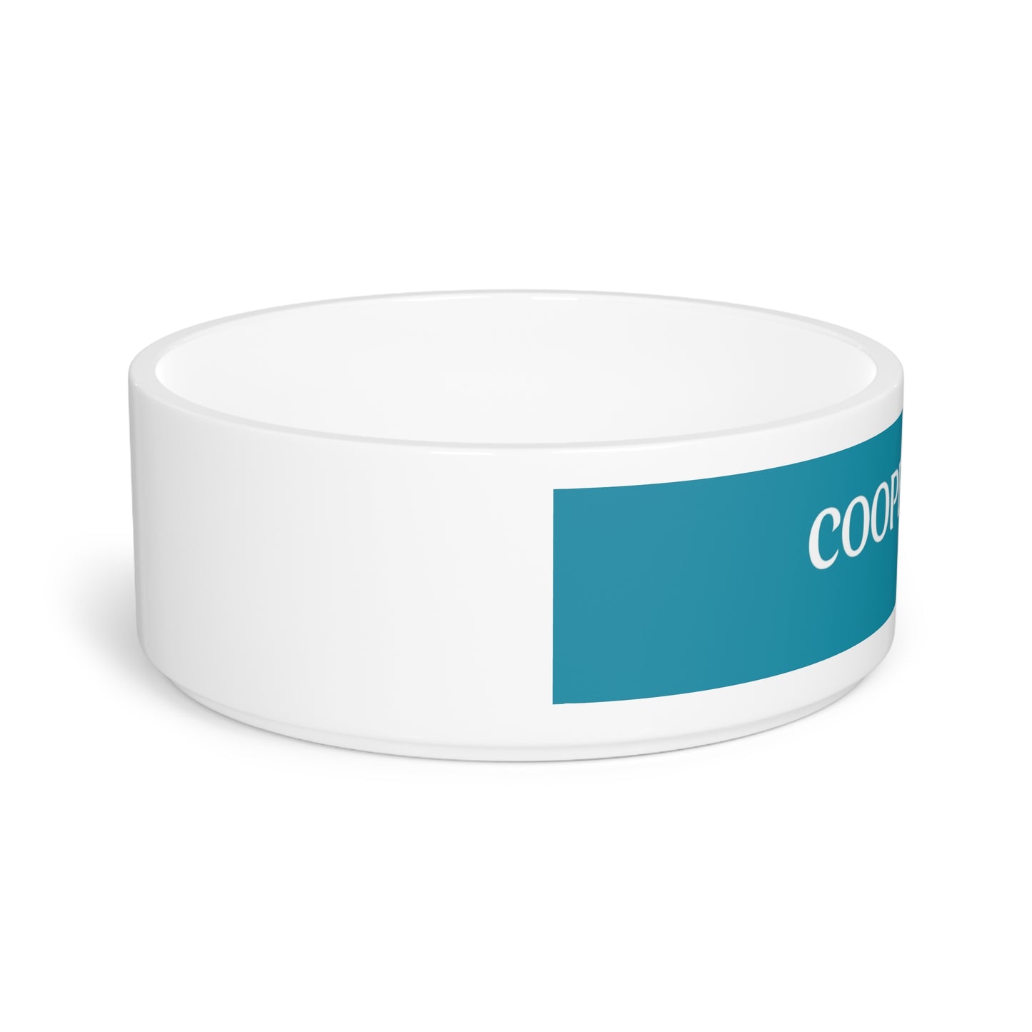 Custom Dog Bowl with Photo & Name – 12 Bold Colors