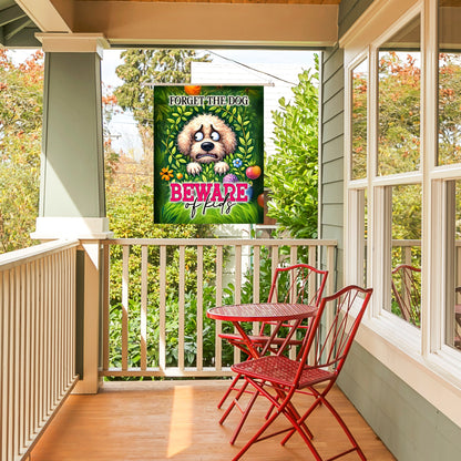 Forget the Dog, Beware of Kids Flag – Funny House Flage & Garden Banner