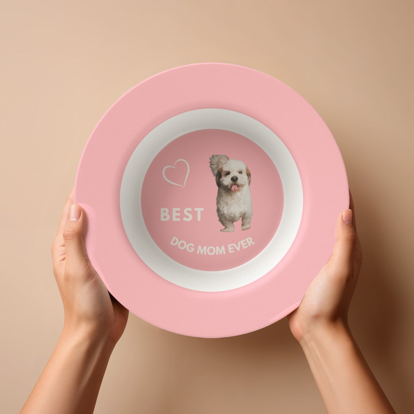 Complete Set Custom Dog Mom Tableware