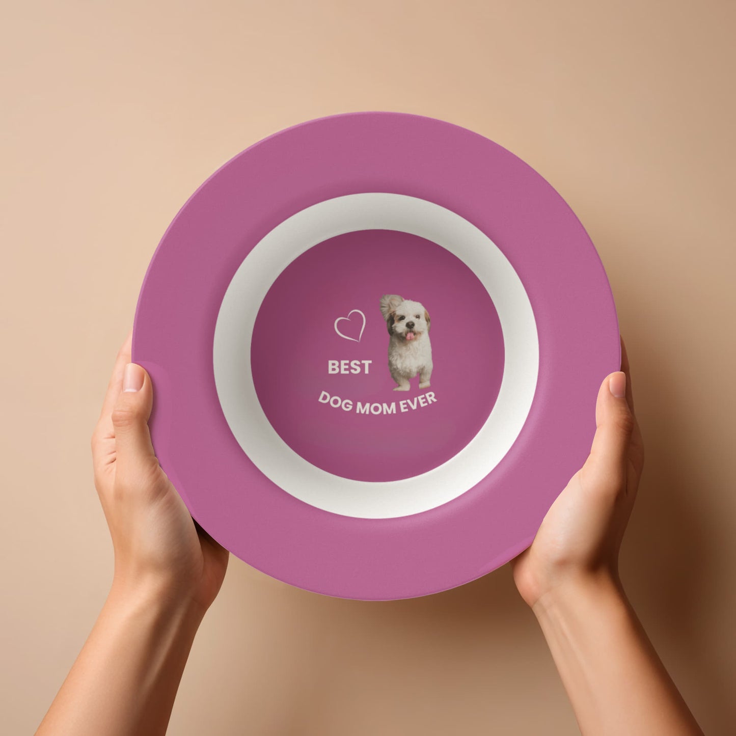 Complete Set Custom Dog Mom Tableware