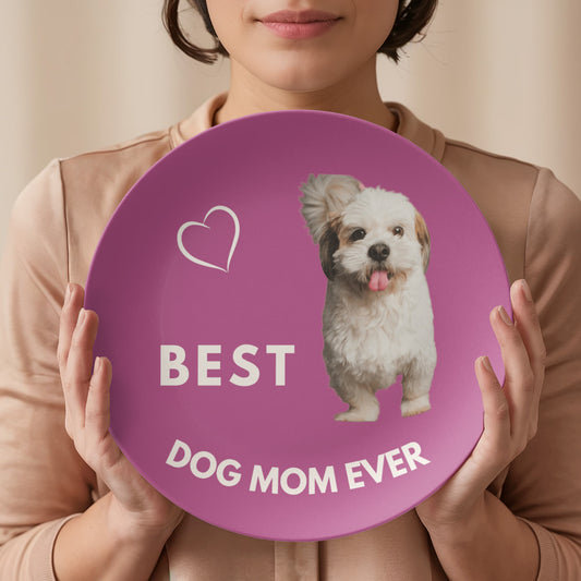 Complete Set Custom Dog Mom Tableware