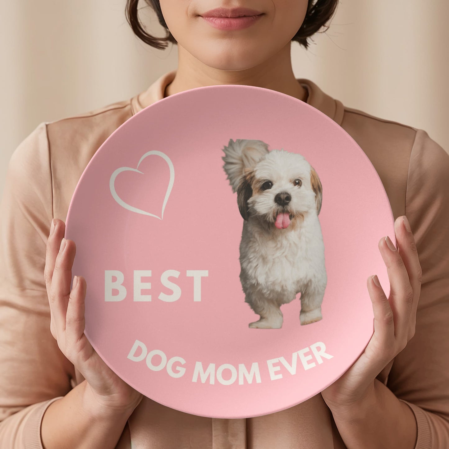 Complete Set Custom Dog Mom Tableware