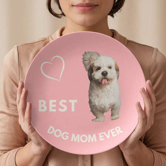Complete Set Custom Dog Mom Tableware