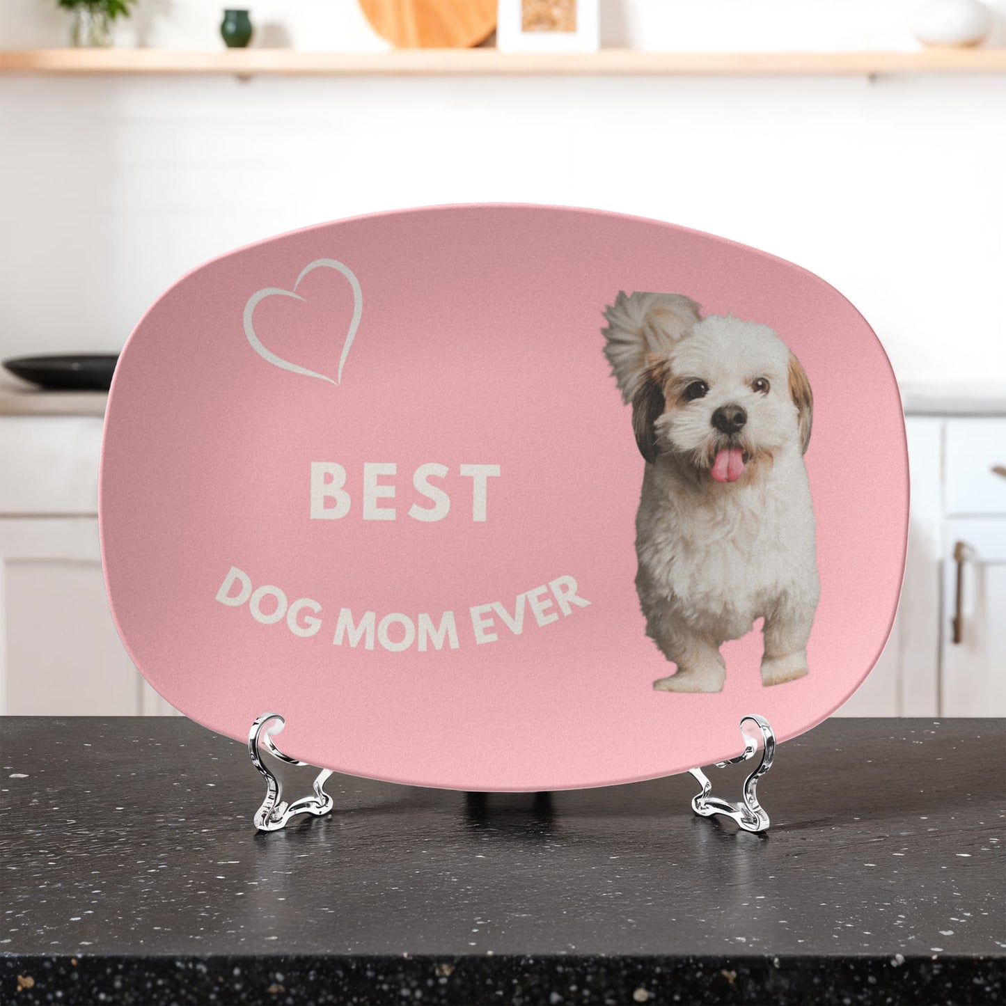 Complete Set Custom Dog Mom Tableware