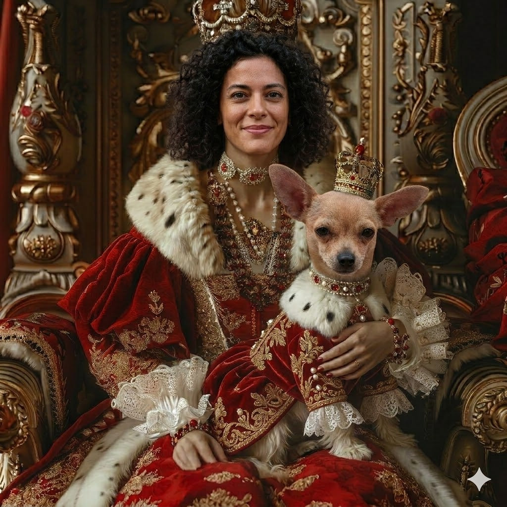 The Queen and Her Royal Friend