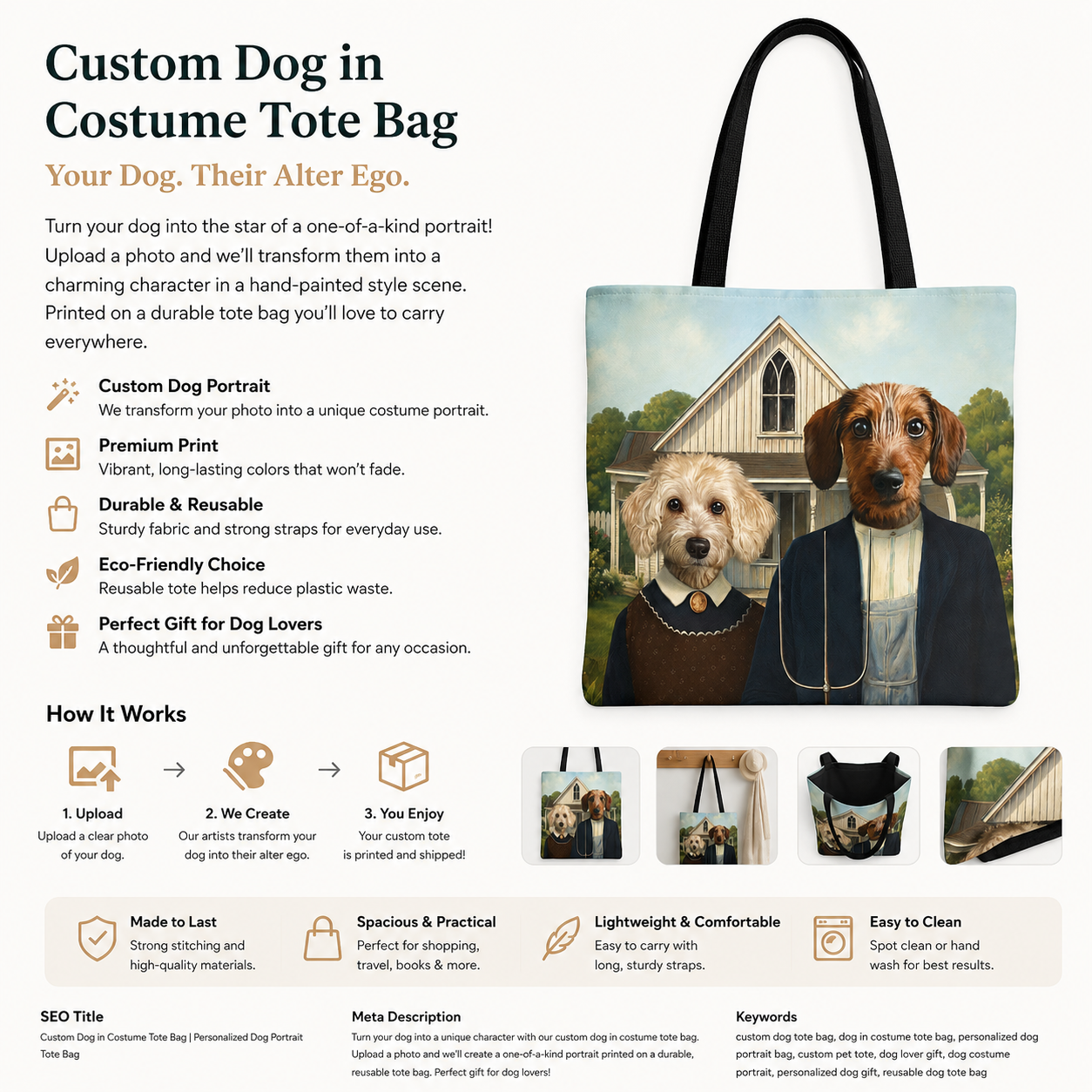 Your dog deserves more than an ordinary portrait.