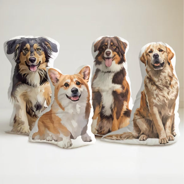 3D Custom Pillow Pal – Your Dog as a Huggable Pillow