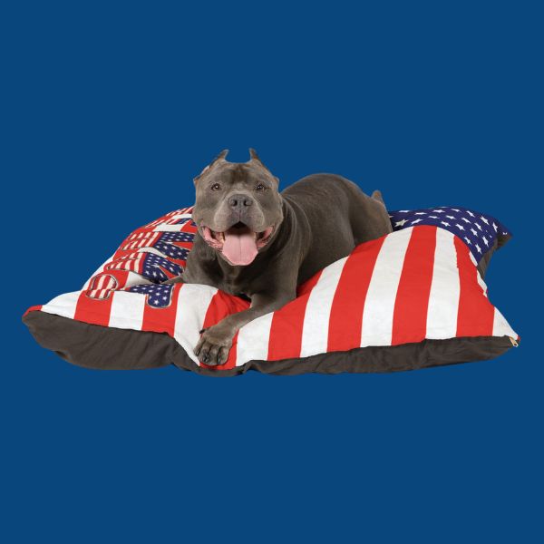 The patriotic dog bed 2026