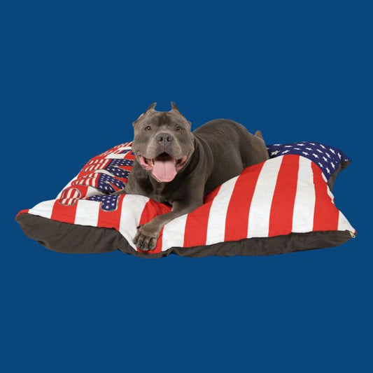 The patriotic dog bed 2026
