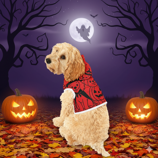 Halloween Dog Hoodie – Spooky & Cute Costume for Dogs (5 Colors)