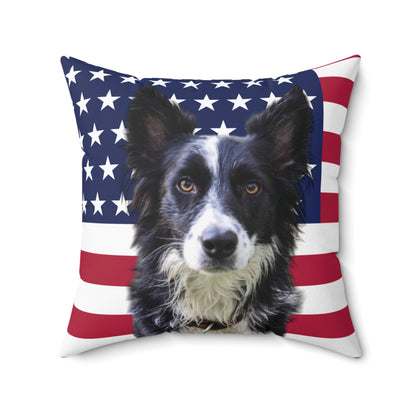 Your dog - bold, patriotic statement piece