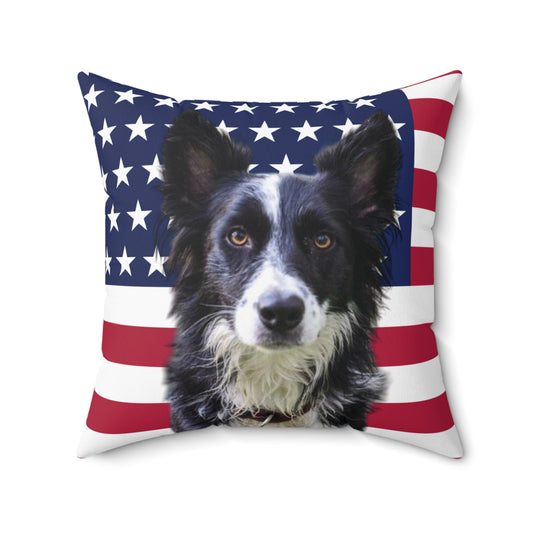 Your dog - bold, patriotic statement piece