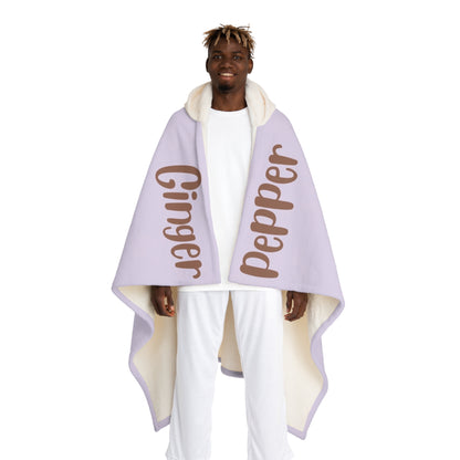 2 dogs custom photo & name hooded blanket (Copy)