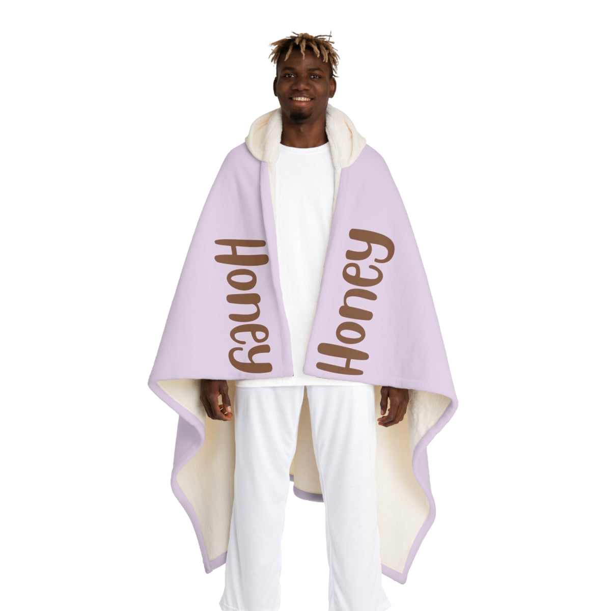 1 dog custom photo & name hooded blanket
