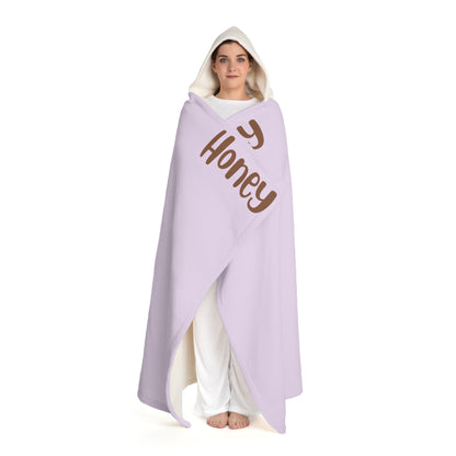 1 dog custom photo & name hooded blanket