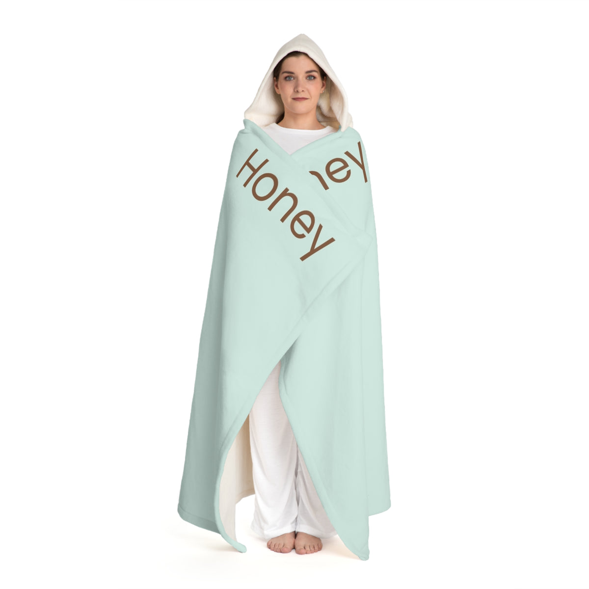 1 dog custom photo & name hooded blanket