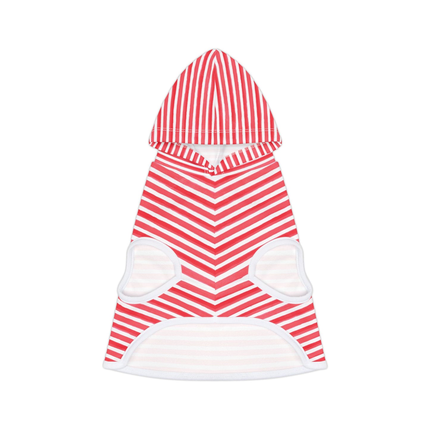 Striped Custom Dog Name Hoodie