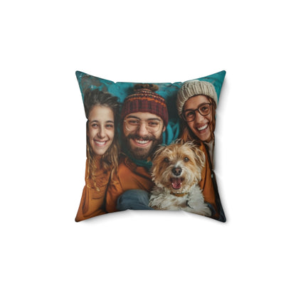 Personalized Family Photo Pillow