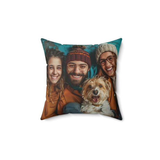 Personalized Family Photo Pillow
