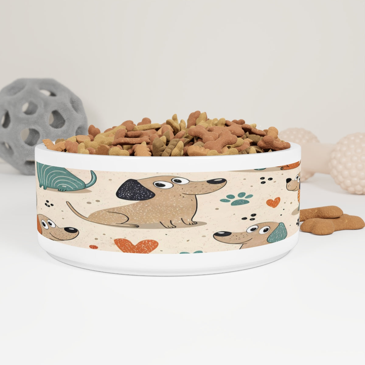 Cuties - Colorful Dog Placemat – Non-Slip Pet Feeding Mat