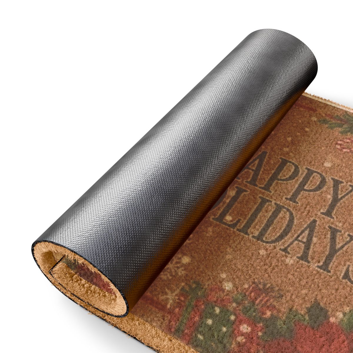 Personalized Holiday Dog Breed Doormat – 18 Festive Variations with Christmas Design