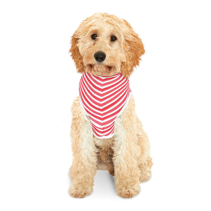Striped Custom Dog Name Hoodie