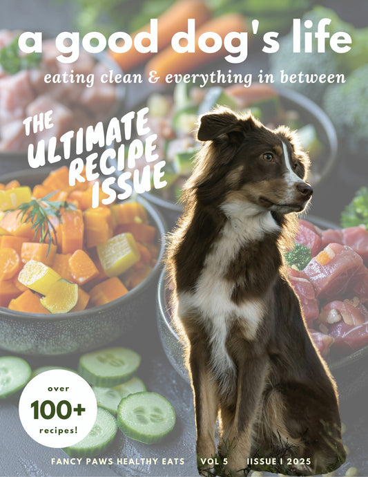 A Good Dog’s Life Custom Dog Magazine Cover - Poster or Canvas– The Ultimate Recipe Edition