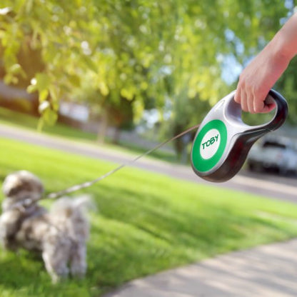 Custom Retractable Dog Leash – Personalized Name, 8 Color Options