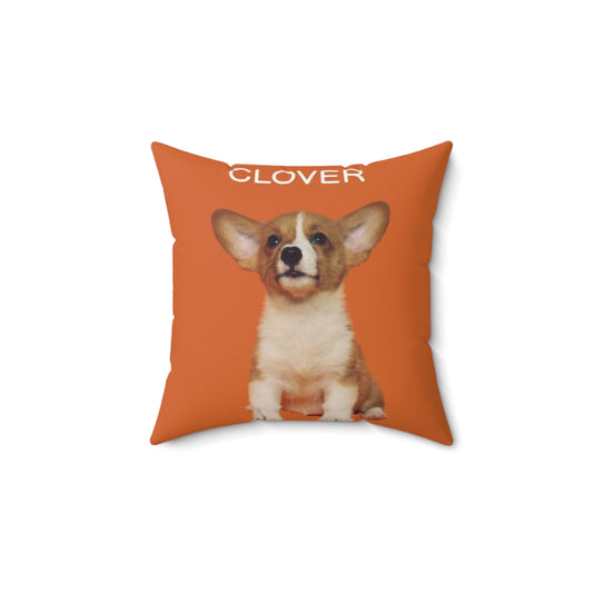 Custom Dog Pillow with Name & Photo – 9 Background Colors