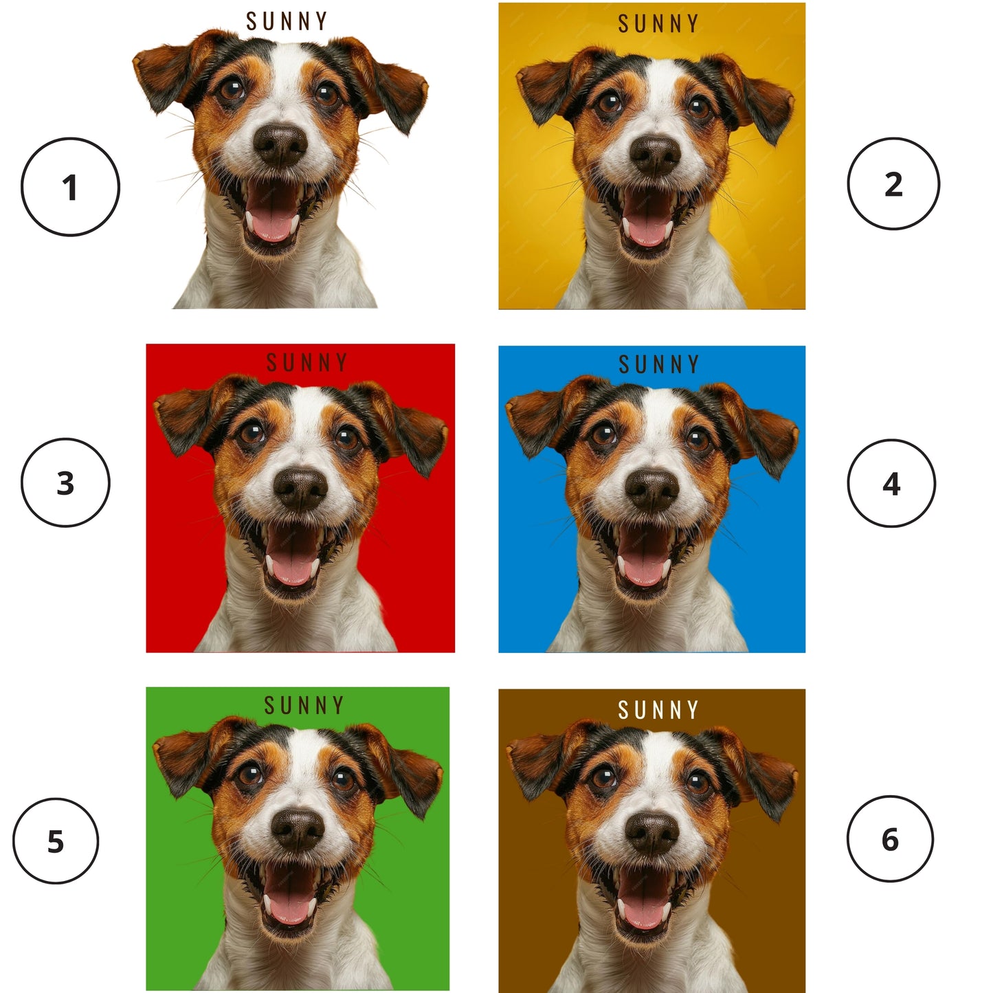 Your Dog's Photo. Your Dog's Name. One Unique Tote.