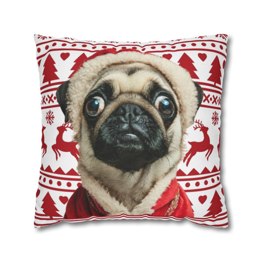 Reindeer Fair Isle – Custom Pet Pillow Cover