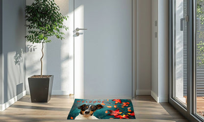 Custom Dog Welcome Doormat – Personalized Dye Sublimation Entry Rug
